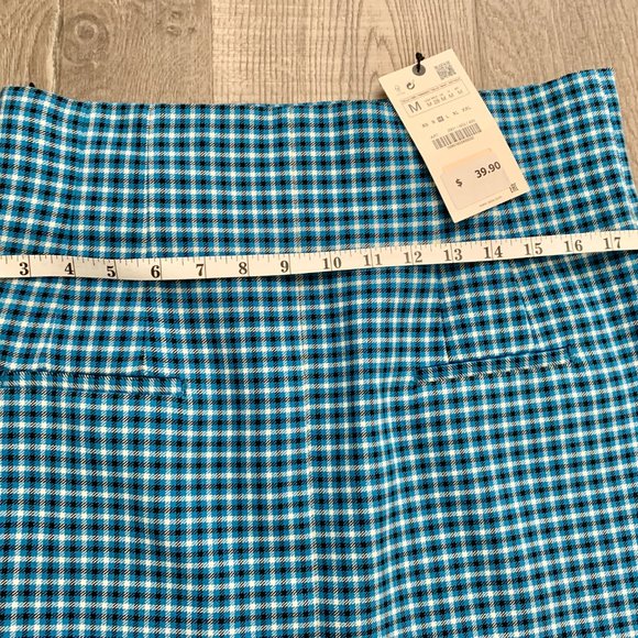 NWT Zara 2 pcs PLAID CROPPED JACKET + MINI SKIRT - Picture 6 of 11